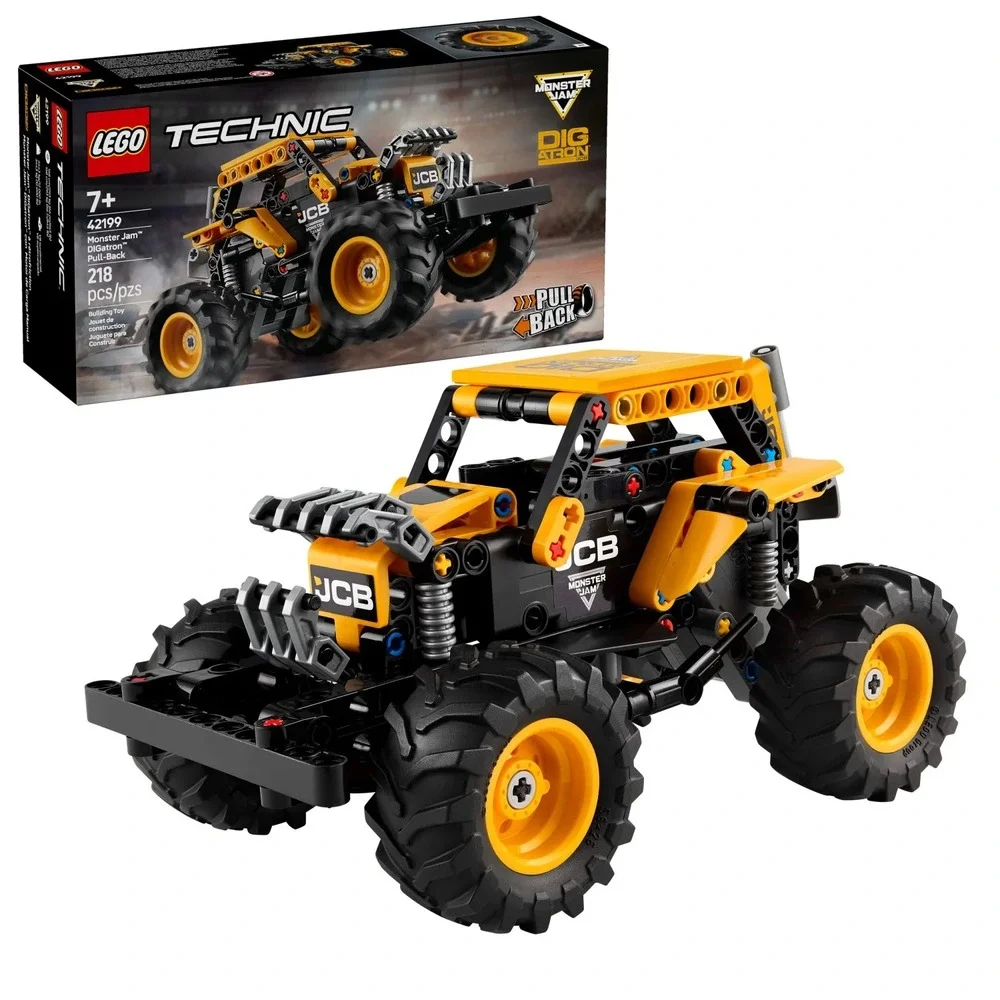 LEGO TECHNIC/MONSTER JAM DIGATRON/PULL BACK/42199/218 PCS/NEW/MINT BOX/MSLTM0701
